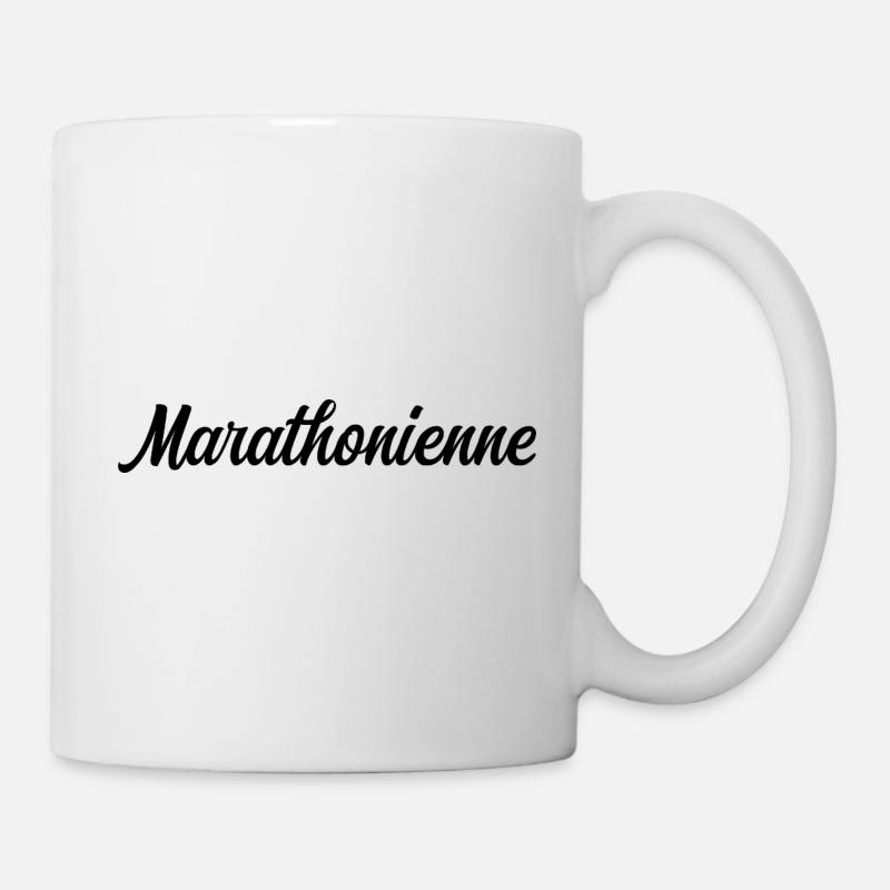 Marathonienne - Mug blanc - blanc