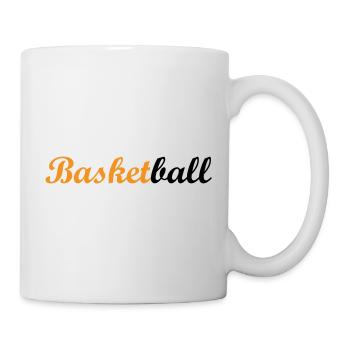 Basketball / Basketball / Basktet-Ball / Sports - Mug - white - Right