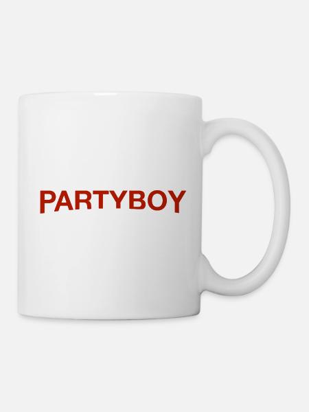 Garçon de fête - Mug blanc - blanc
