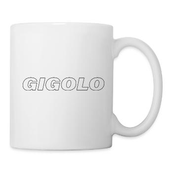 Gigolo - Mug blanc - blanc - Droite