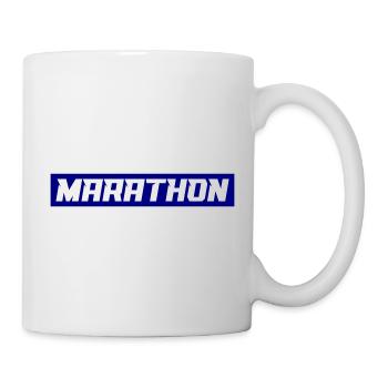 Marathon - Tasse - Weiß - Rechts