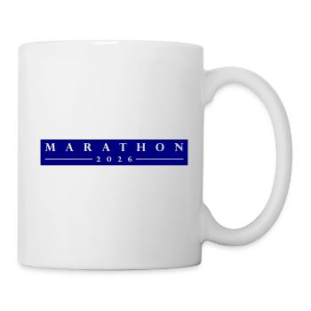 Marathon 2026 - Tasse - Weiß - Rechts