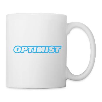 OPTIMIST - Tasse - Weiß - Rechts