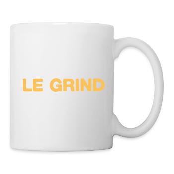 Le Grind – Motivation Statement Design Fan - Mug - white - Right