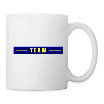 Team Strich - Tasse - Weiß - Rechts