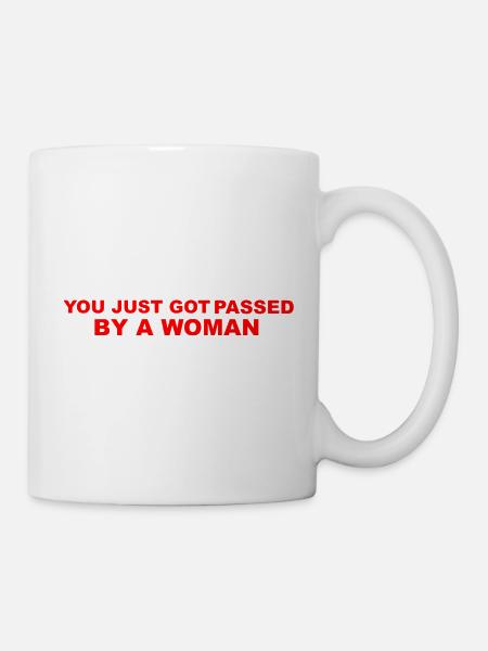 Auto-Humor - Tasse - Weiß