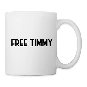Free Timmy rettet den Buckelwal - Tasse - Weiß - Rechts