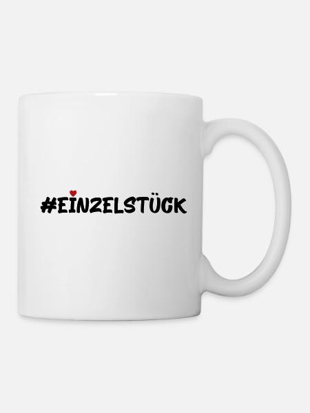 Einzelstück - Tasse - Weiß