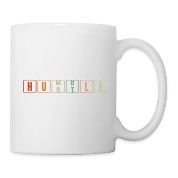 Bescheidener Hustle Unternehmer Geschäftsmann Businesswo - Tasse - Weiß - Rechts