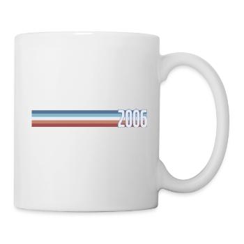Café Vintage 20 Ans Vingtaine Fête 2006 - Mug blanc - blanc - Droite
