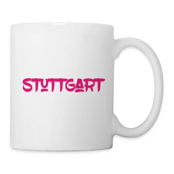 Stuttgart - Baden-Württemberg - Neckar Killesberg - Tasse - Weiß - Rechts