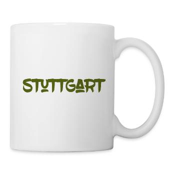 Stuttgart - Baden-Württemberg - Neckar Killesberg - Tasse - Weiß - Rechts
