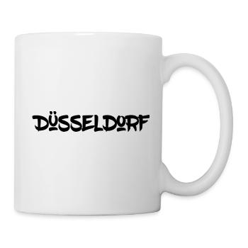 Düsseldorf - NRW - Rhein - Königsallee - Kö - Tasse - Weiß - Rechts