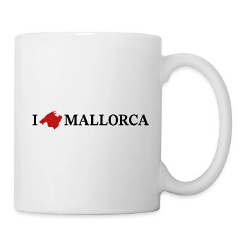 I love Mallorca - Tasse - Weiß - Rechts