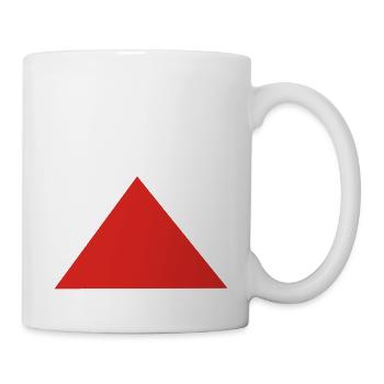 Dreieck - Tasse - Weiß - Rechts