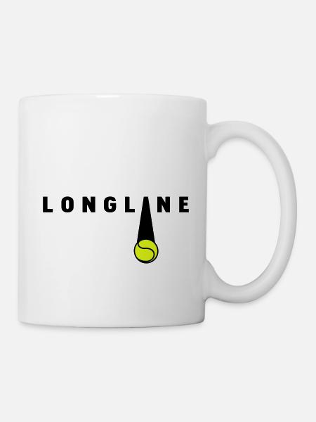 tennis - Tasse - Weiß