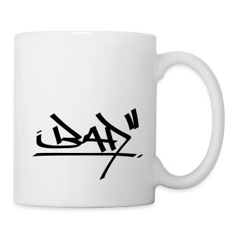 graffiti bad 01 - Tasse - Weiß - Rechts