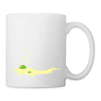 slimy goo / Blubber Schleim (2c) - Tasse - Weiß - Rechts