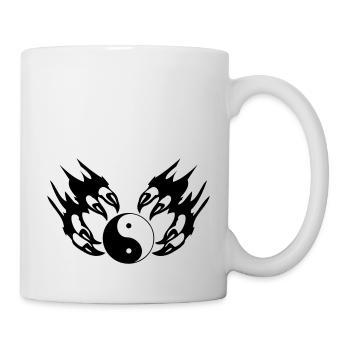 tribal_kralle - Tasse - Weiß - Rechts