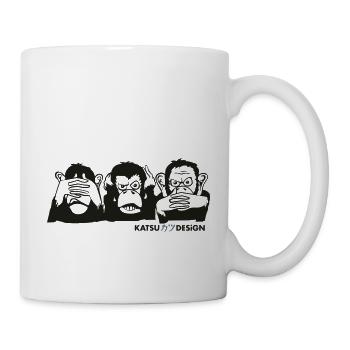 three wise apes - Mug - white - Right