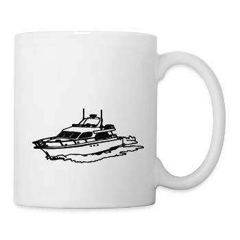 boat - Tasse - Weiß - Rechts