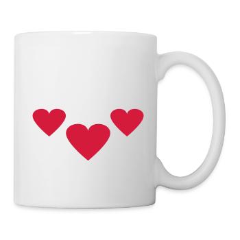 love - Tasse - Weiß - Rechts