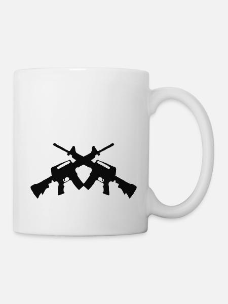 m16_mal2 - Tasse - Weiß