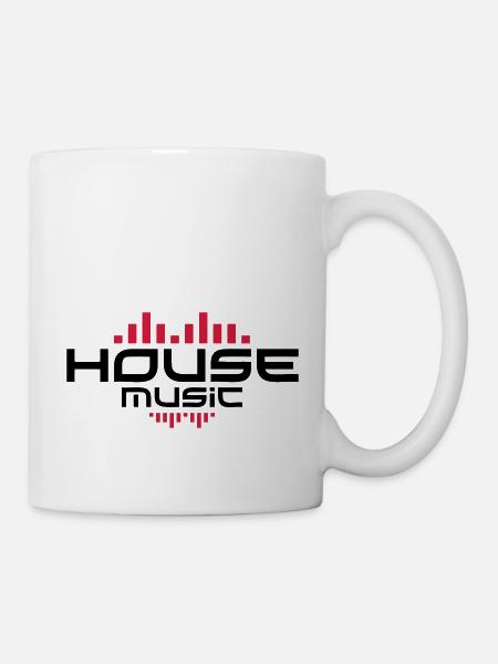 House Music - Mug blanc - blanc