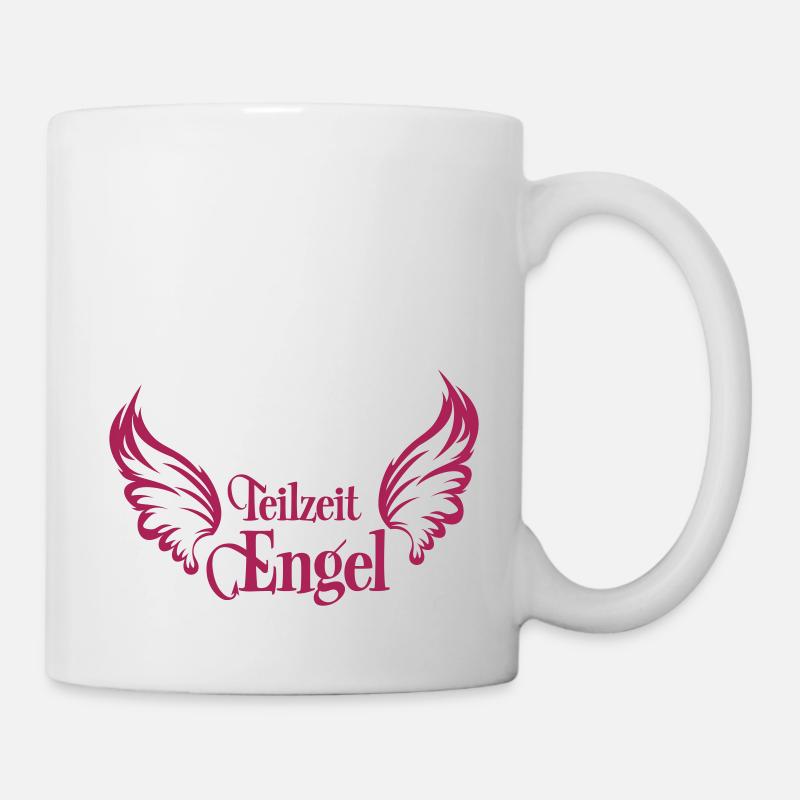Part-time angel - Mug - white