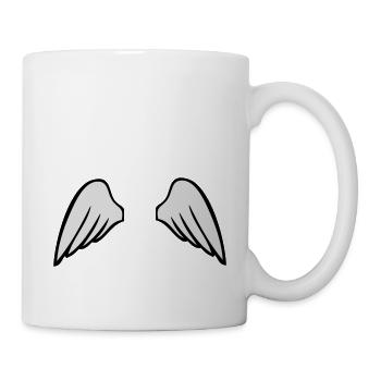 wings - Tasse - Weiß - Rechts