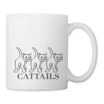 HM Murdock - Cat Tails - Mug - white - Right