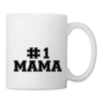 Number One mères de maman - Mug blanc - blanc - Droite