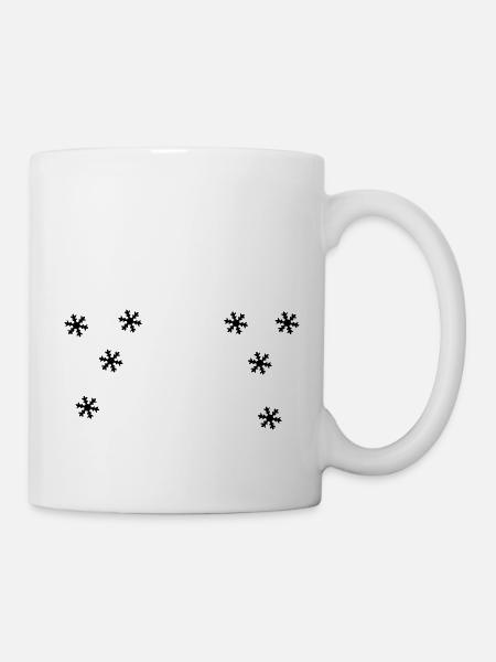 Schnee - Tasse - Weiß