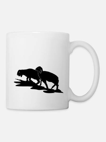 Lämmer - Tasse - Weiß