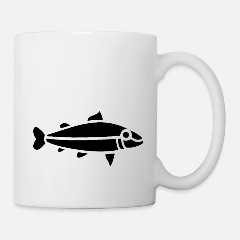 Fish "Celtic" - Mug blanc - blanc