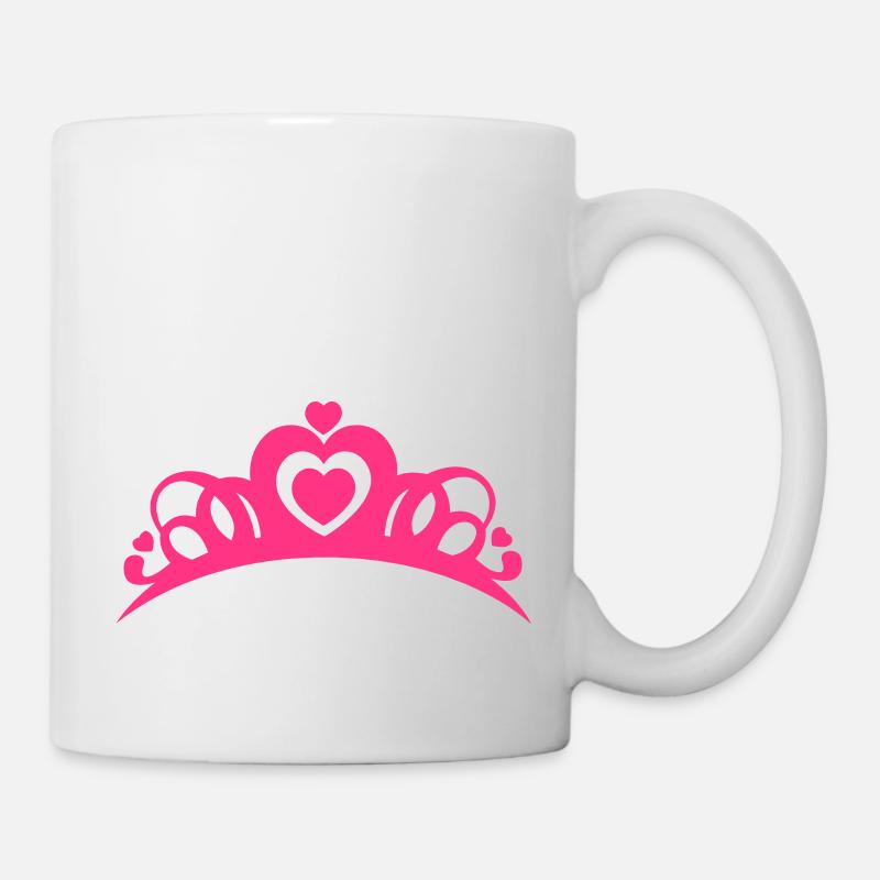 BRAUT BACHELORETTE KRONE - Tasse - Weiß
