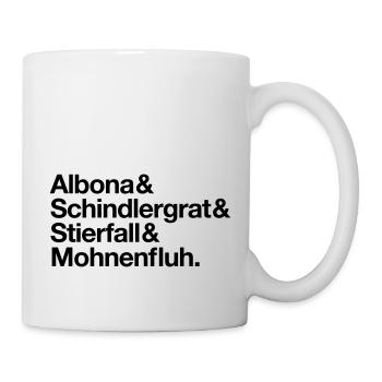 Freeride Arlberg - Tasse - Weiß - Rechts