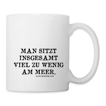 Am Meer - Tasse - Weiß - Rechts