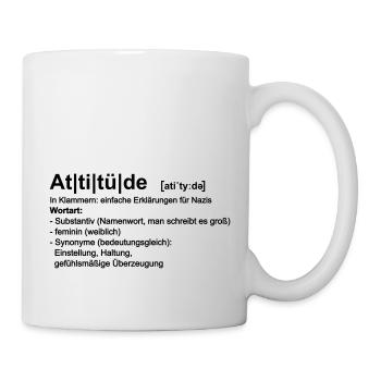 Attitüde - Tasse - Weiß - Rechts