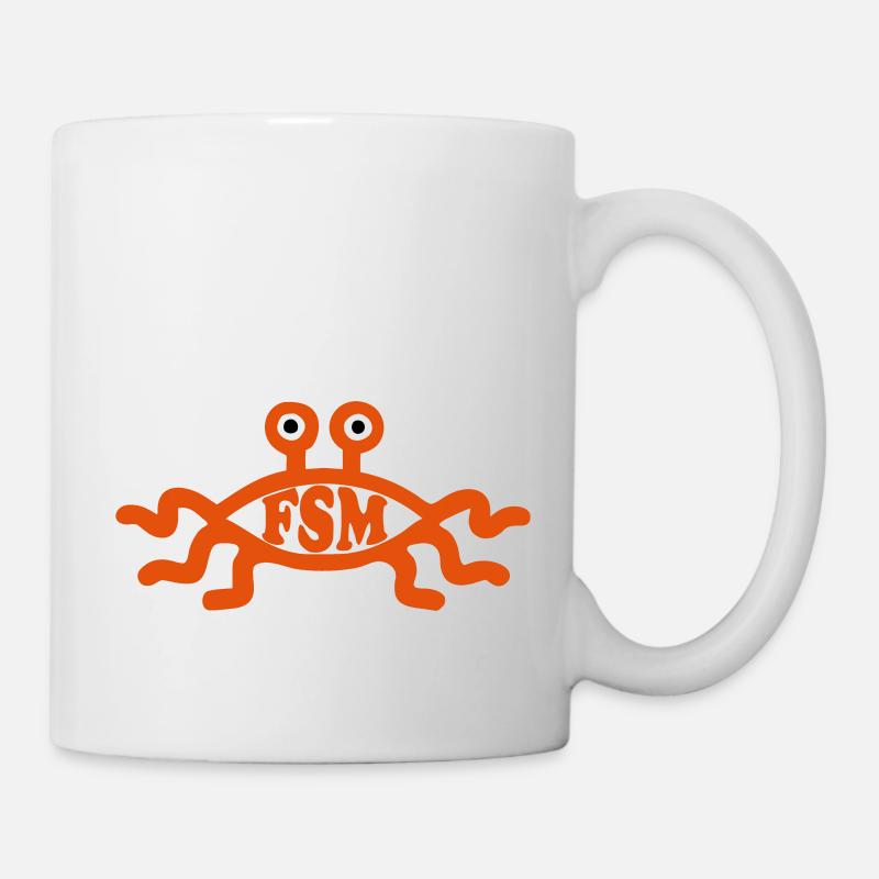 Flying Spaghetti Monster - Tasse - Weiß