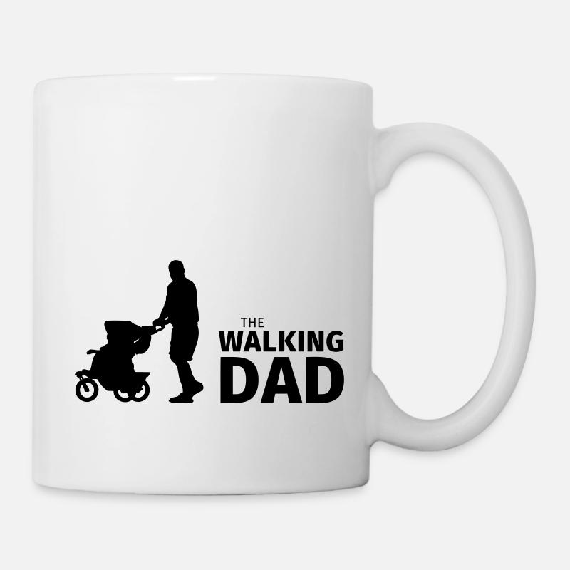 The Walking Dad - Mug - white