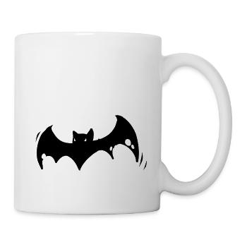 bat - Tasse - Weiß - Rechts
