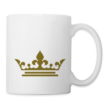 crown 08 plain 2010 10 05 1c - Tasse - Weiß - Rechts