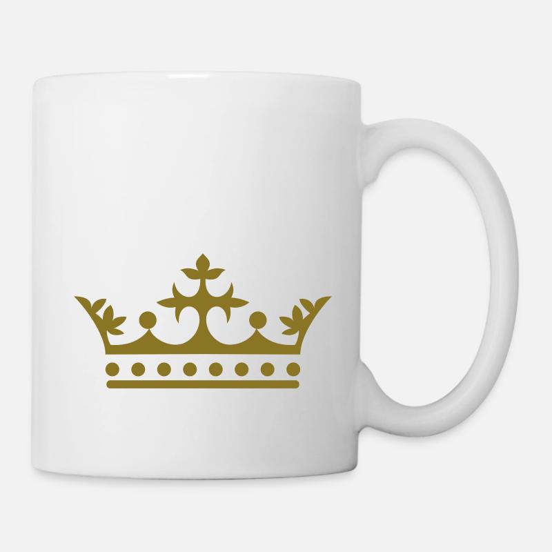 crown 11 plain 2010 10 05 1c - Mug blanc - blanc