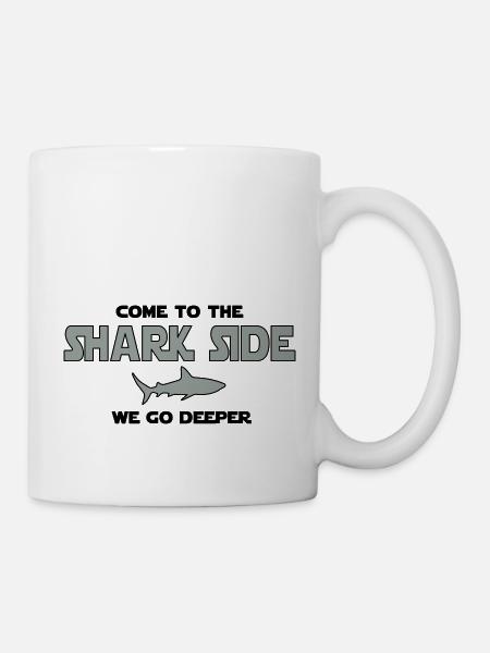 tauchen - Tasse - Weiß