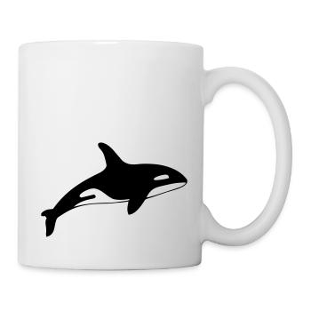dolphin - Tasse - Weiß - Rechts