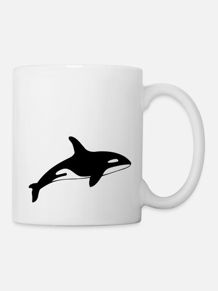 dolphin - Tasse - Weiß
