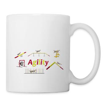 Agility total - Mug - white - Right