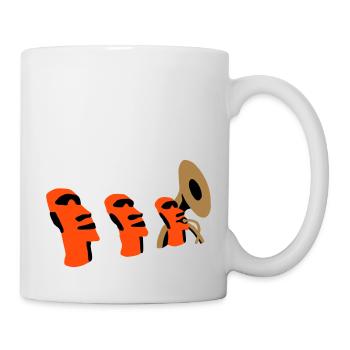 sousaphone rapa nui - Mug - white - Right