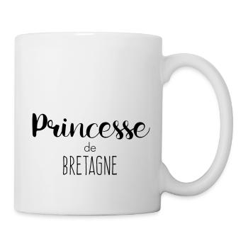 Princesse de Bretagne - Mug blanc - blanc - Droite